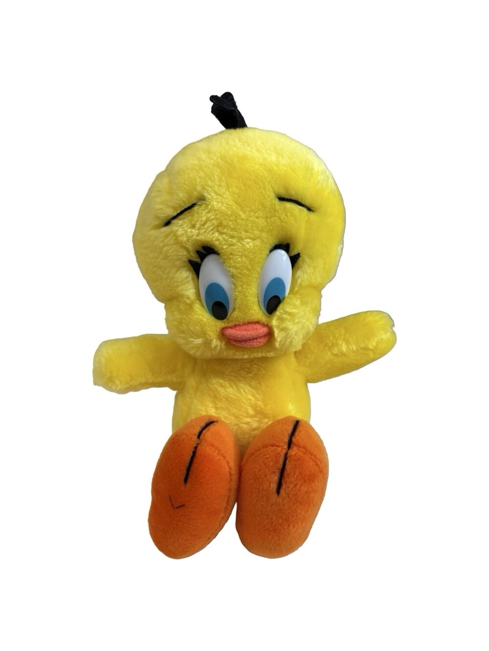 1989 Tweety Bird  Plush Stuffed Animal Warner Brothers Toy 9”